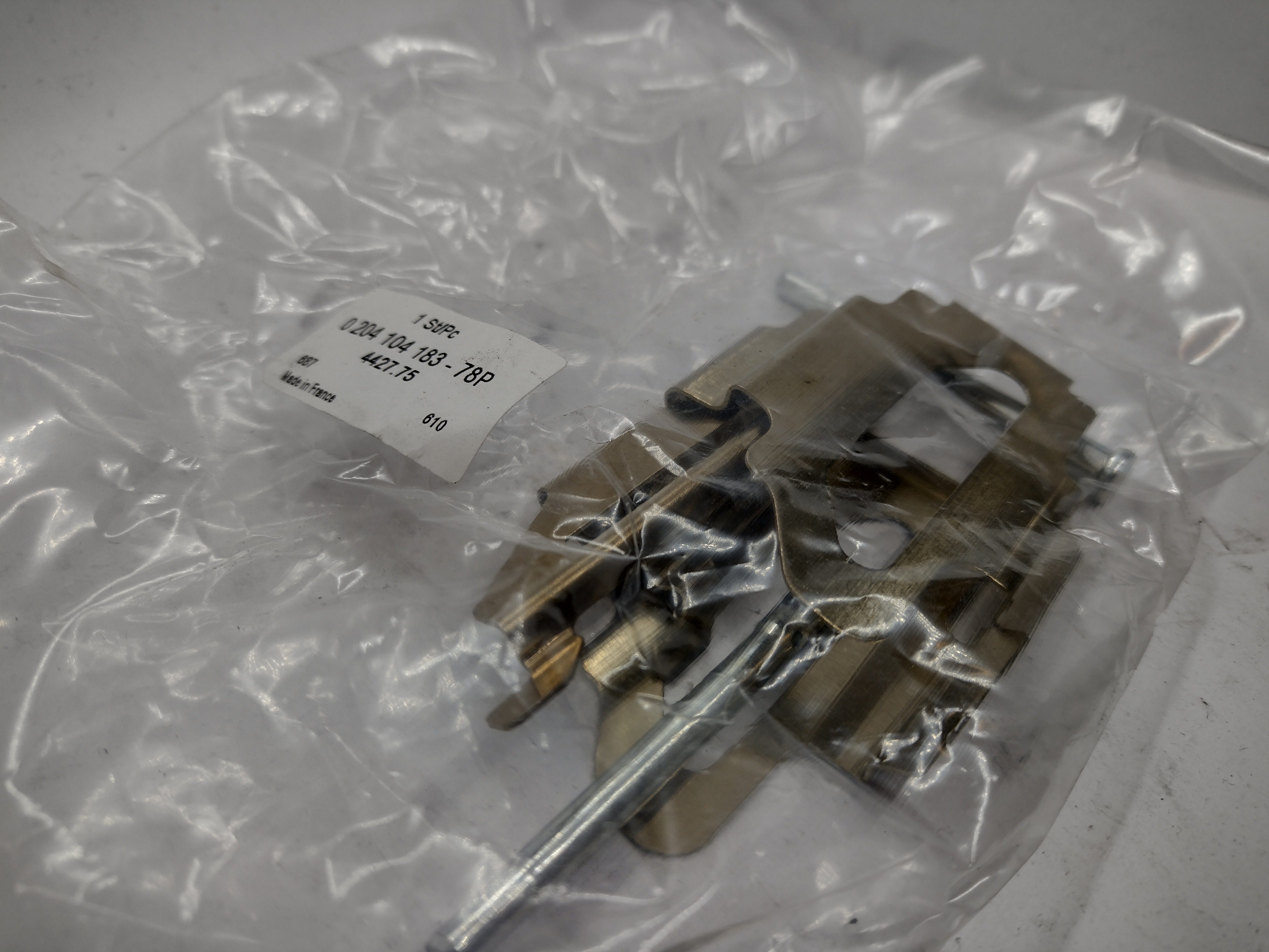 Peugeot / Citroen Satz Haltebolzen für Bremsklötze Vorderachse [442775] NEU NOS NEW