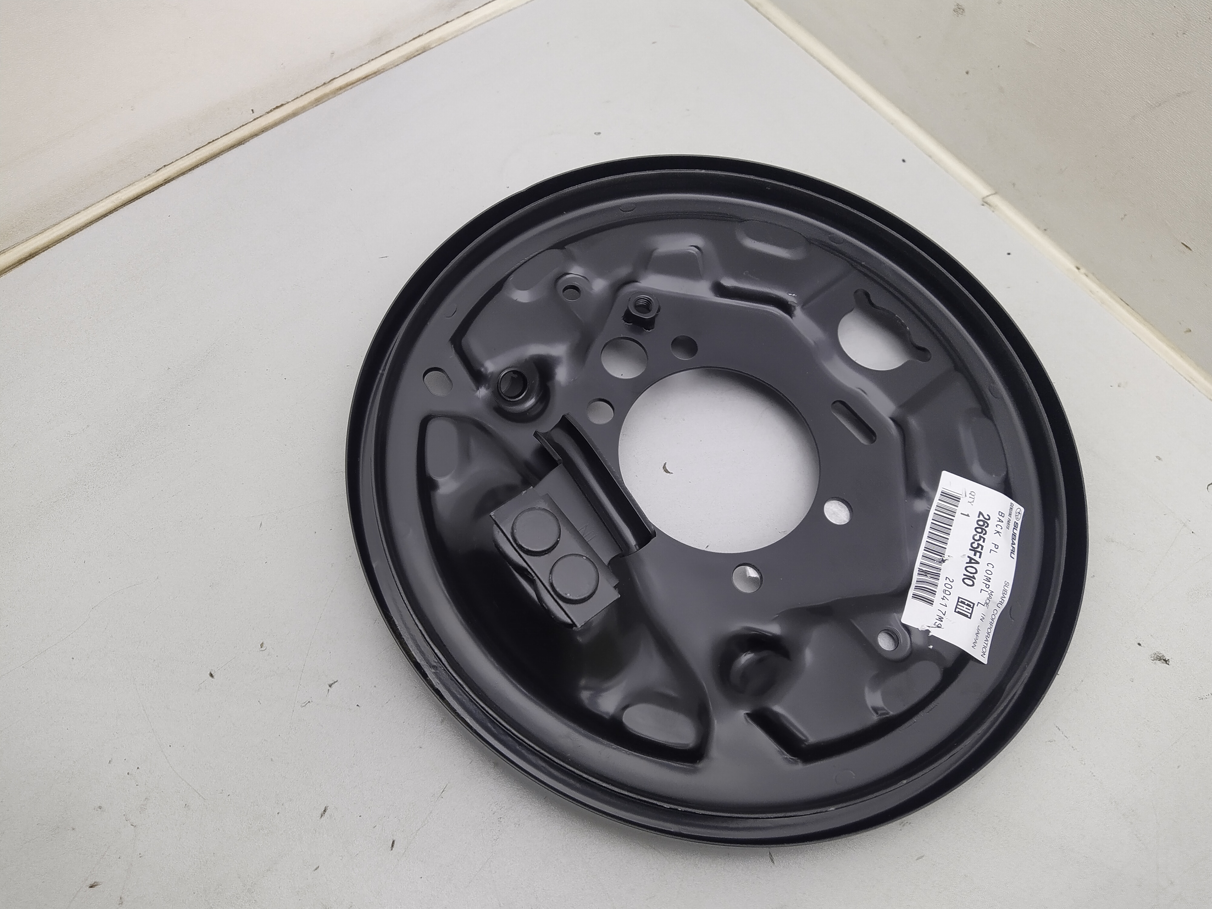 Ankerblech hinten links Subaru Forester SF SG 97-07 Impreza Trommelbremse