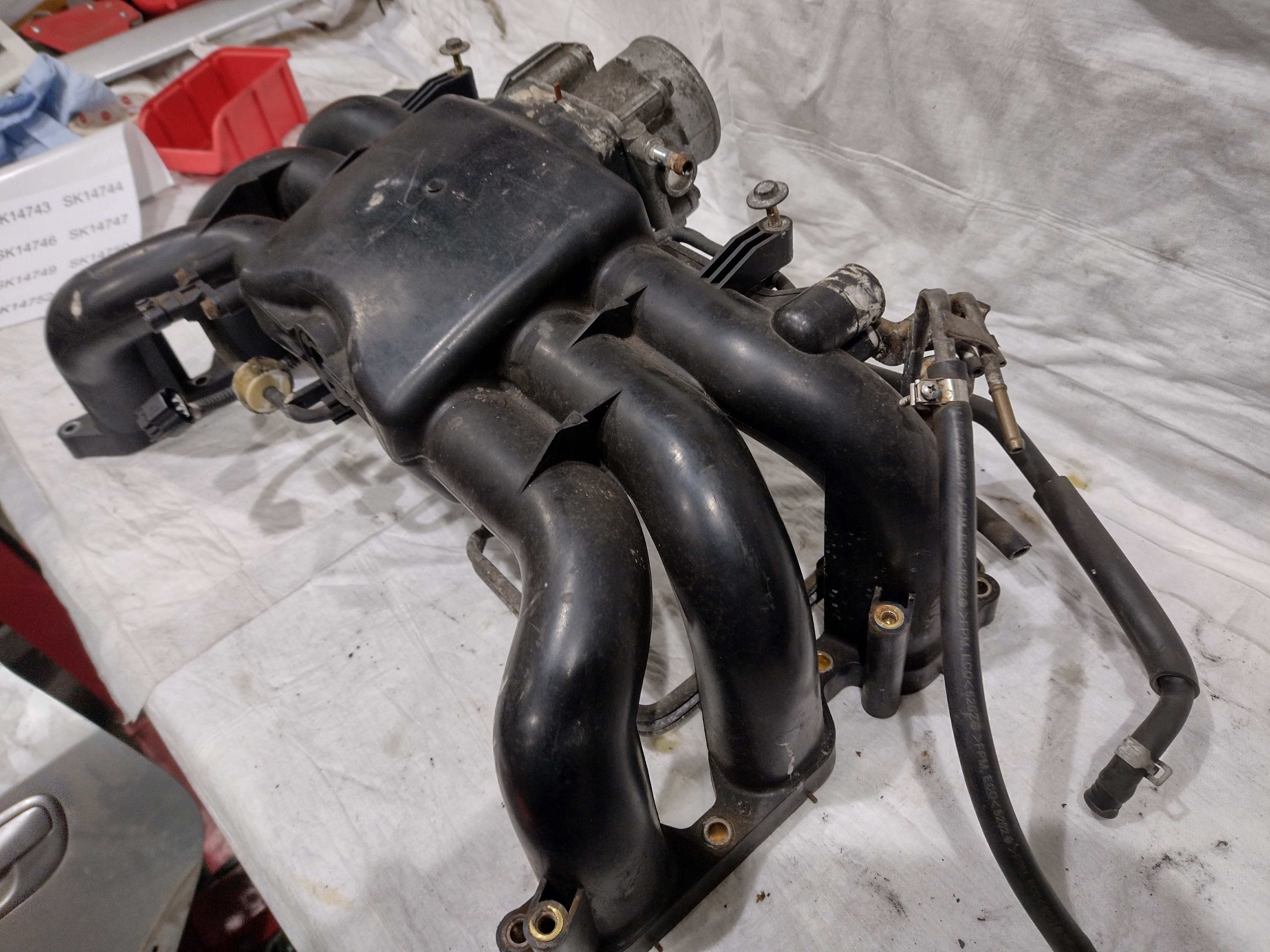 Plastik Ansaugbrücke für Subaru Legacy H6 EZ30R
