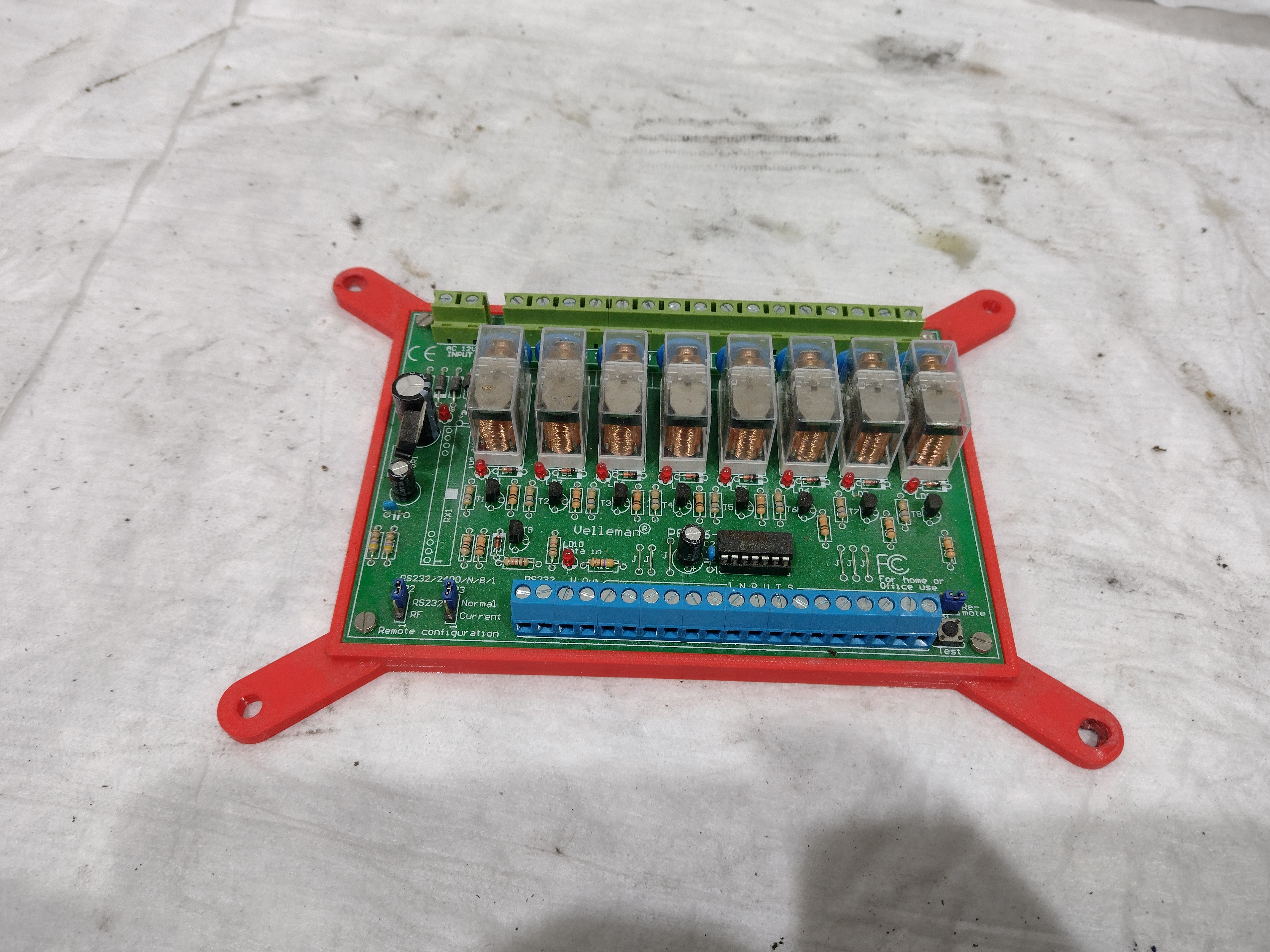 Velleman P8056 FERNGESTEUERTE 8-KANAL-RELAISKARTE Yourdyno