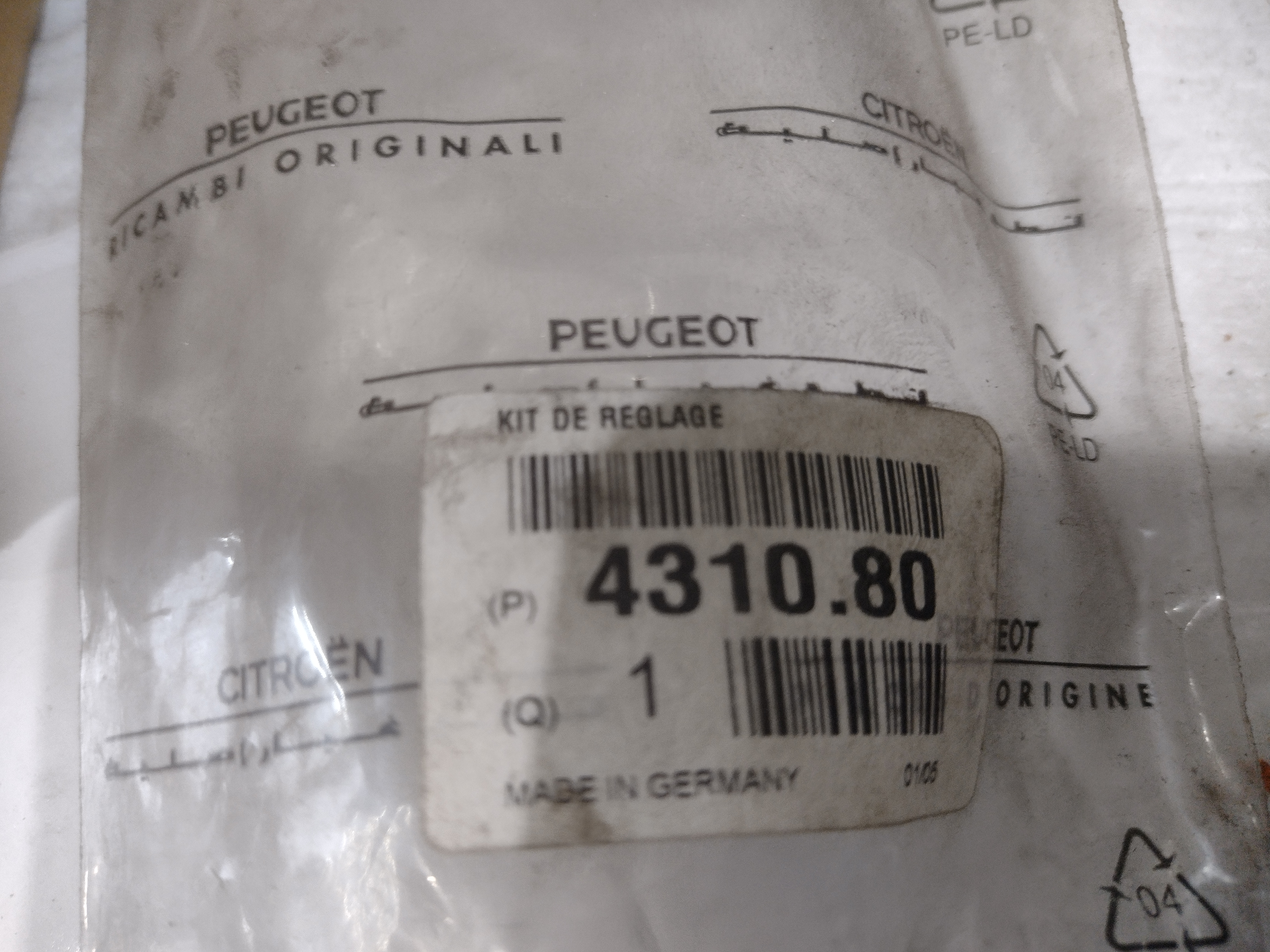 Peugeot / Citroen Nachsteller, Trommelbremse 431080 NEU NOS NEW