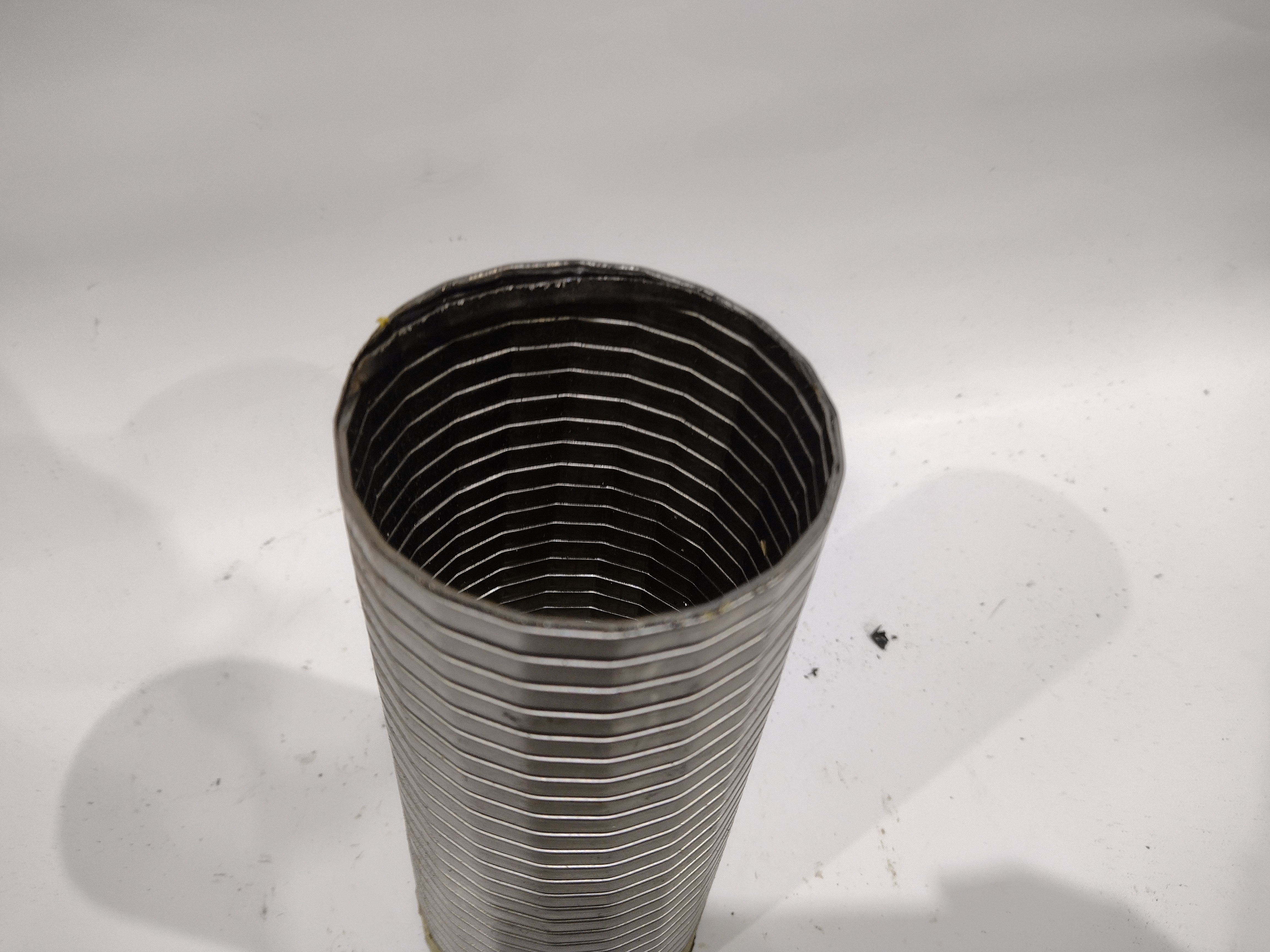 76mm 3" Zoll Edelstahl Wellrohr
