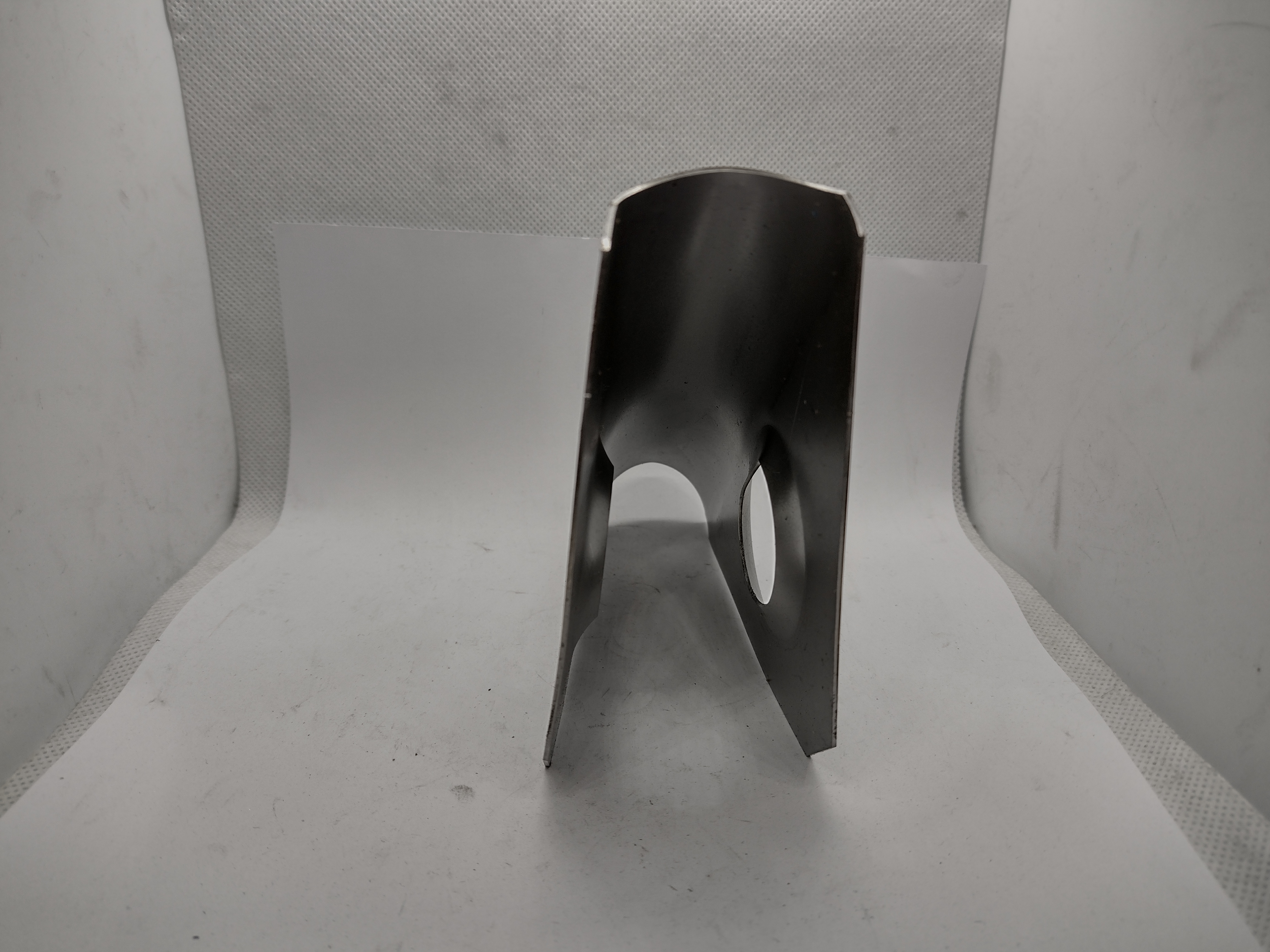 Knotenblech Überrollkäfig Stützen mit Loch 90 Grad