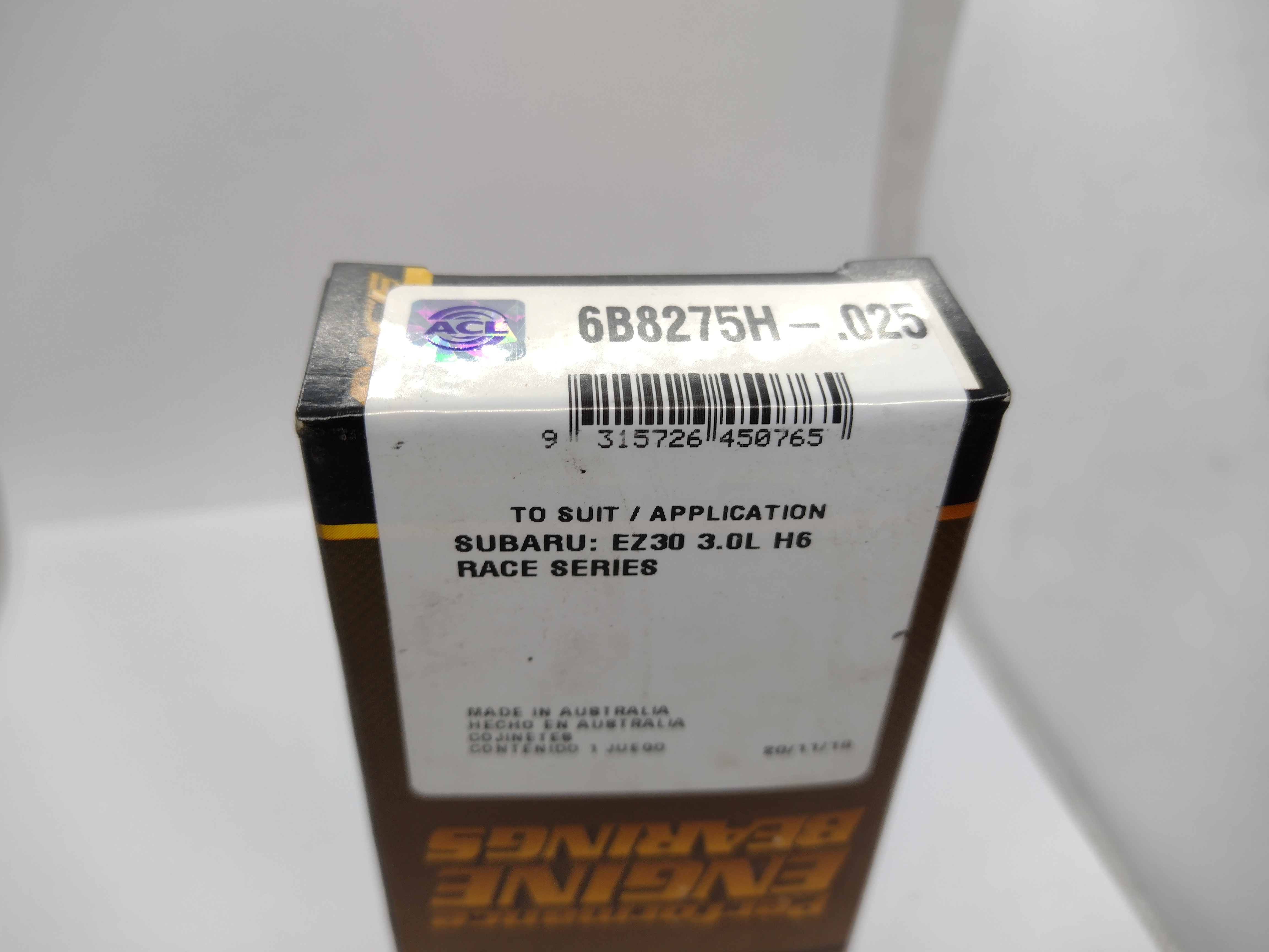 ACL RACE Pleuellager 6B8275H-.025 für SUBARU EZ30D Outback H6