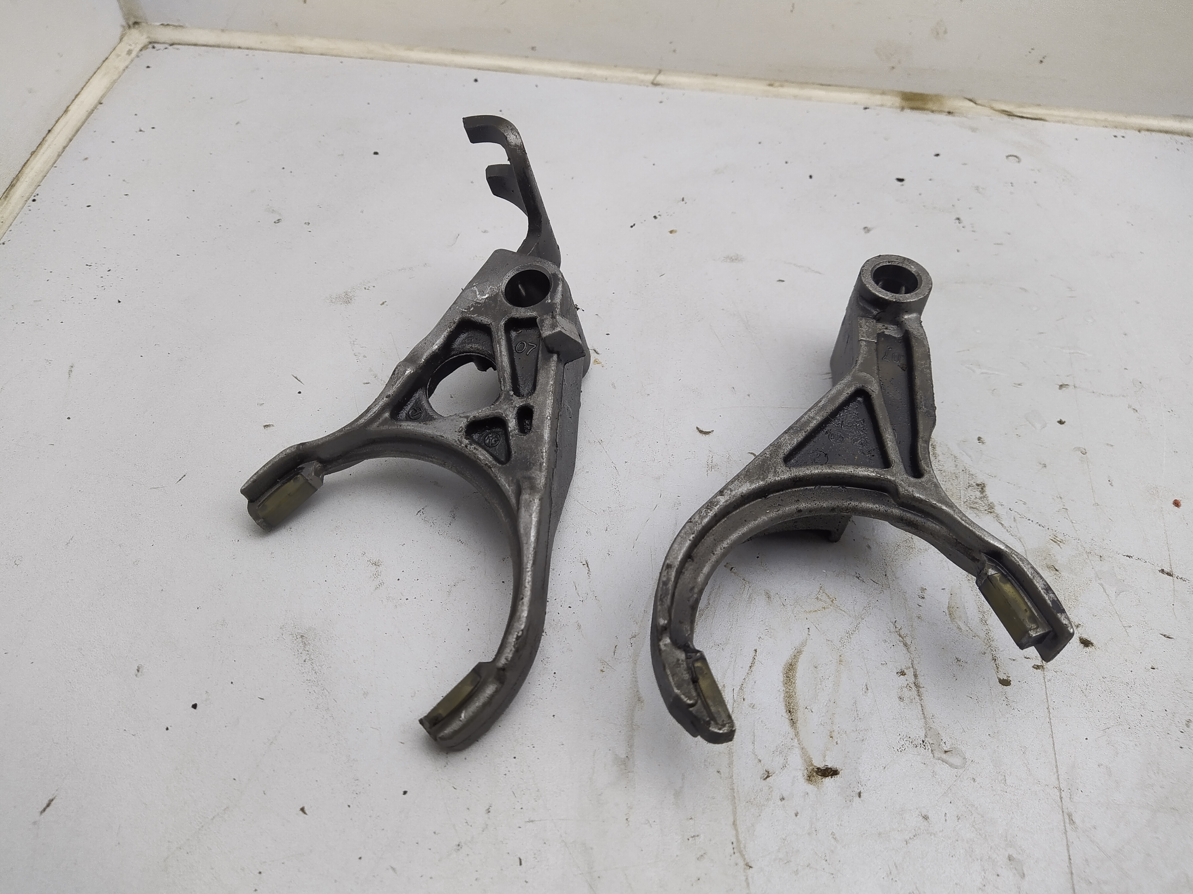 Schaltgabeln von SUBARU TY752 ALLRAD Getriebe
