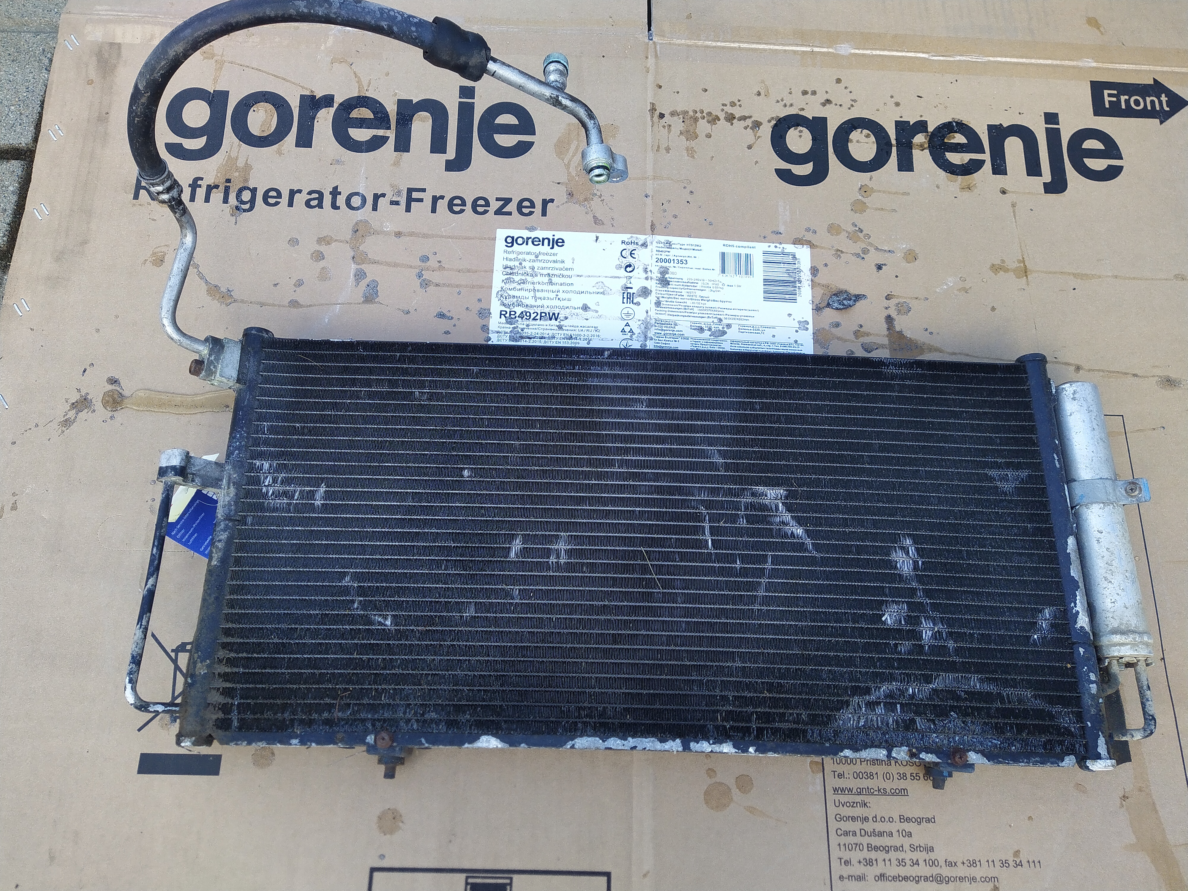 Klimakühler für Subaru Impreza GD GG 2001-2005