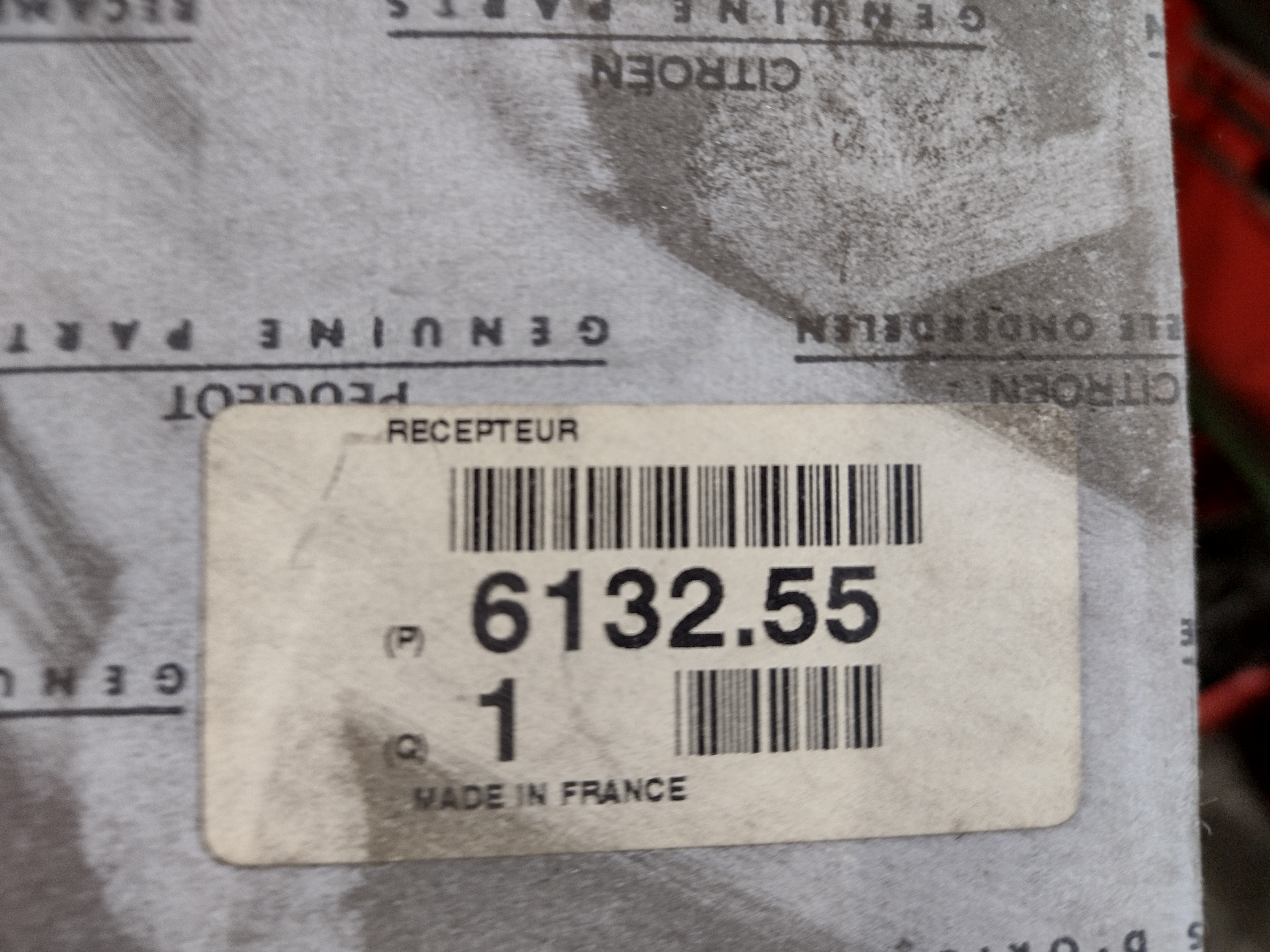Original Peugeot Expert Tankanzeige 613255 NEU NOS NEW