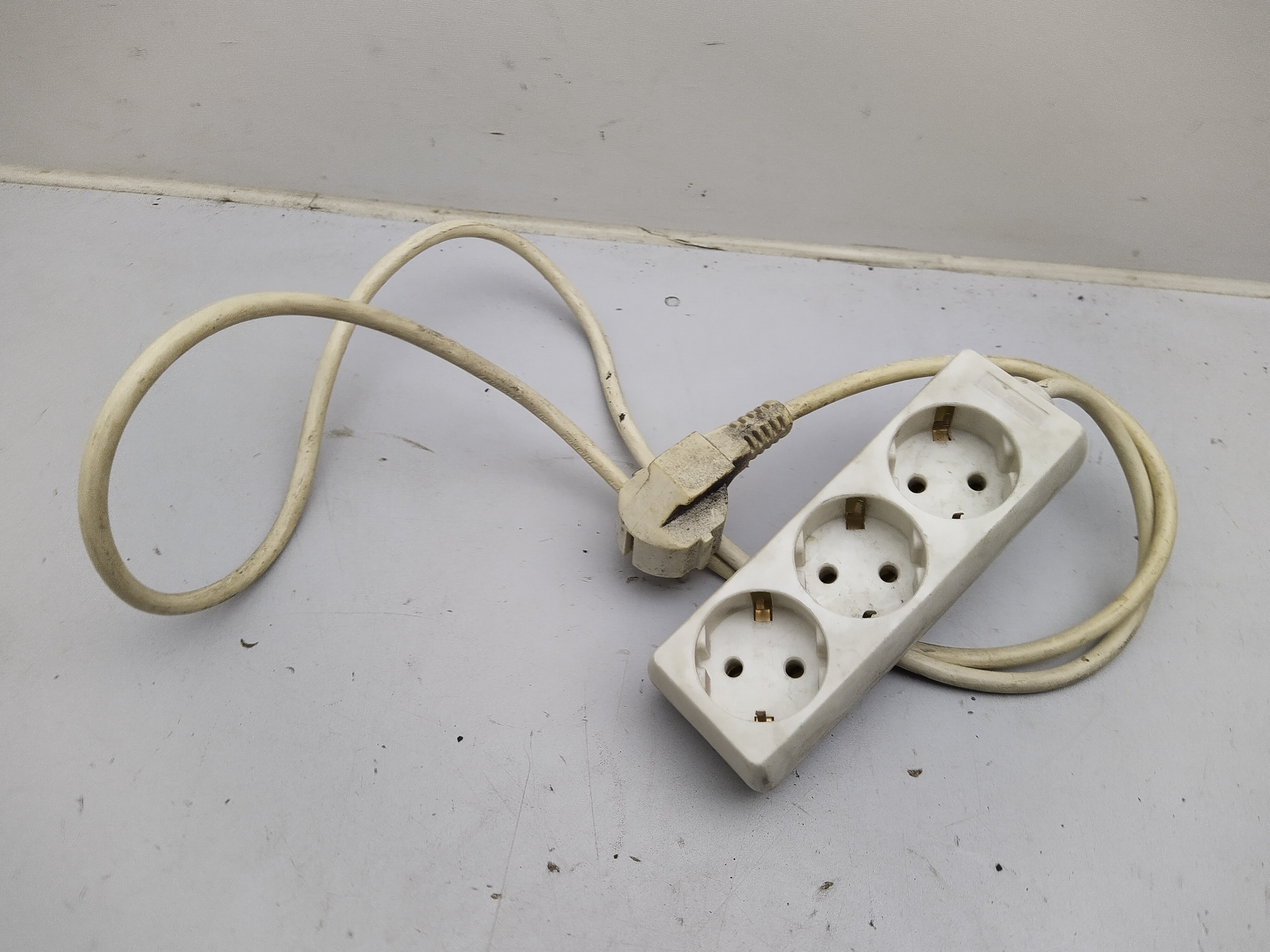 Retro 3 Fach Mehrfachsteckdose 230V