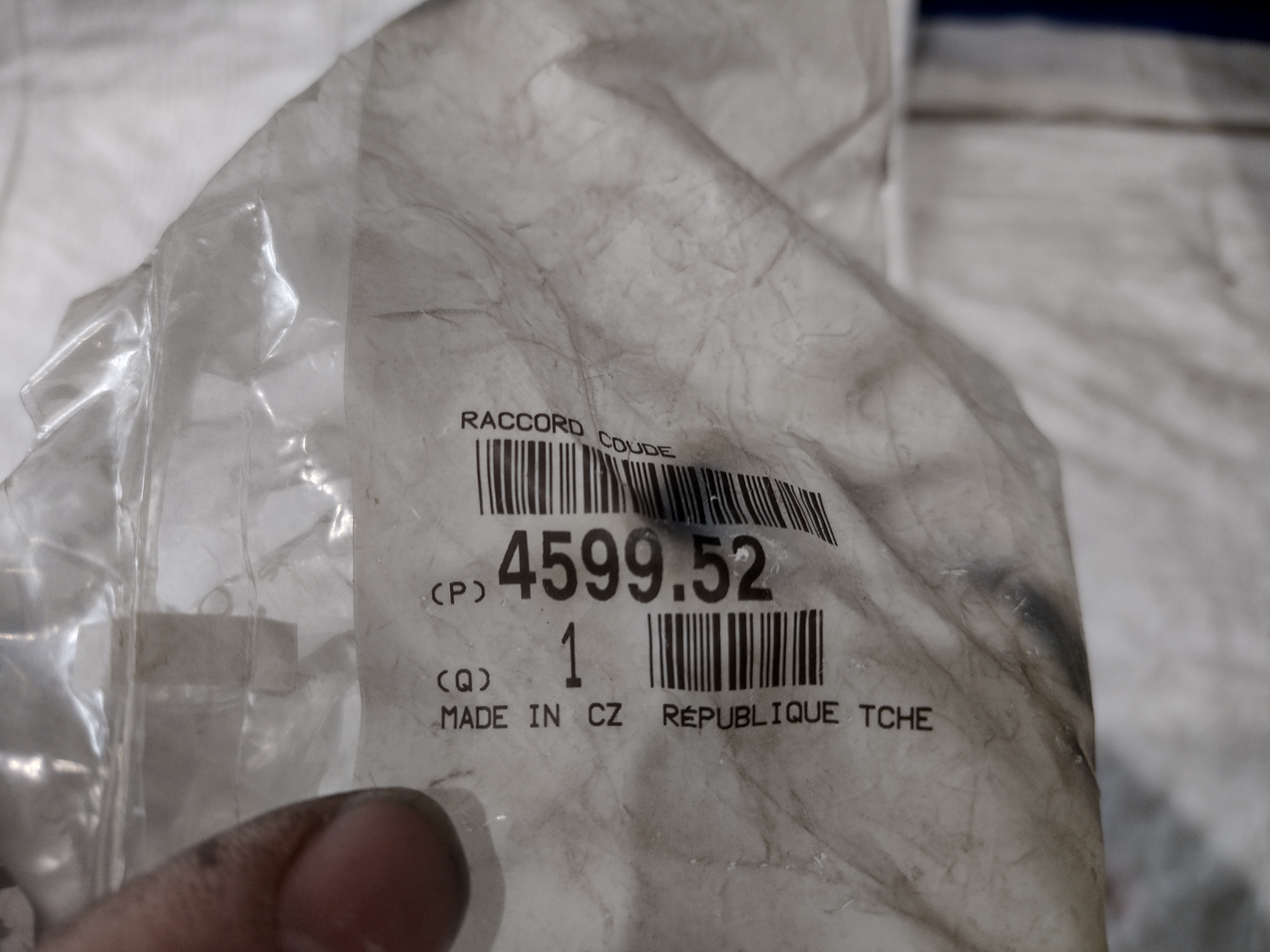 Peugeot / Citroen Ventil, Bremskraftverstärker 459952 NEU NOS NEW
