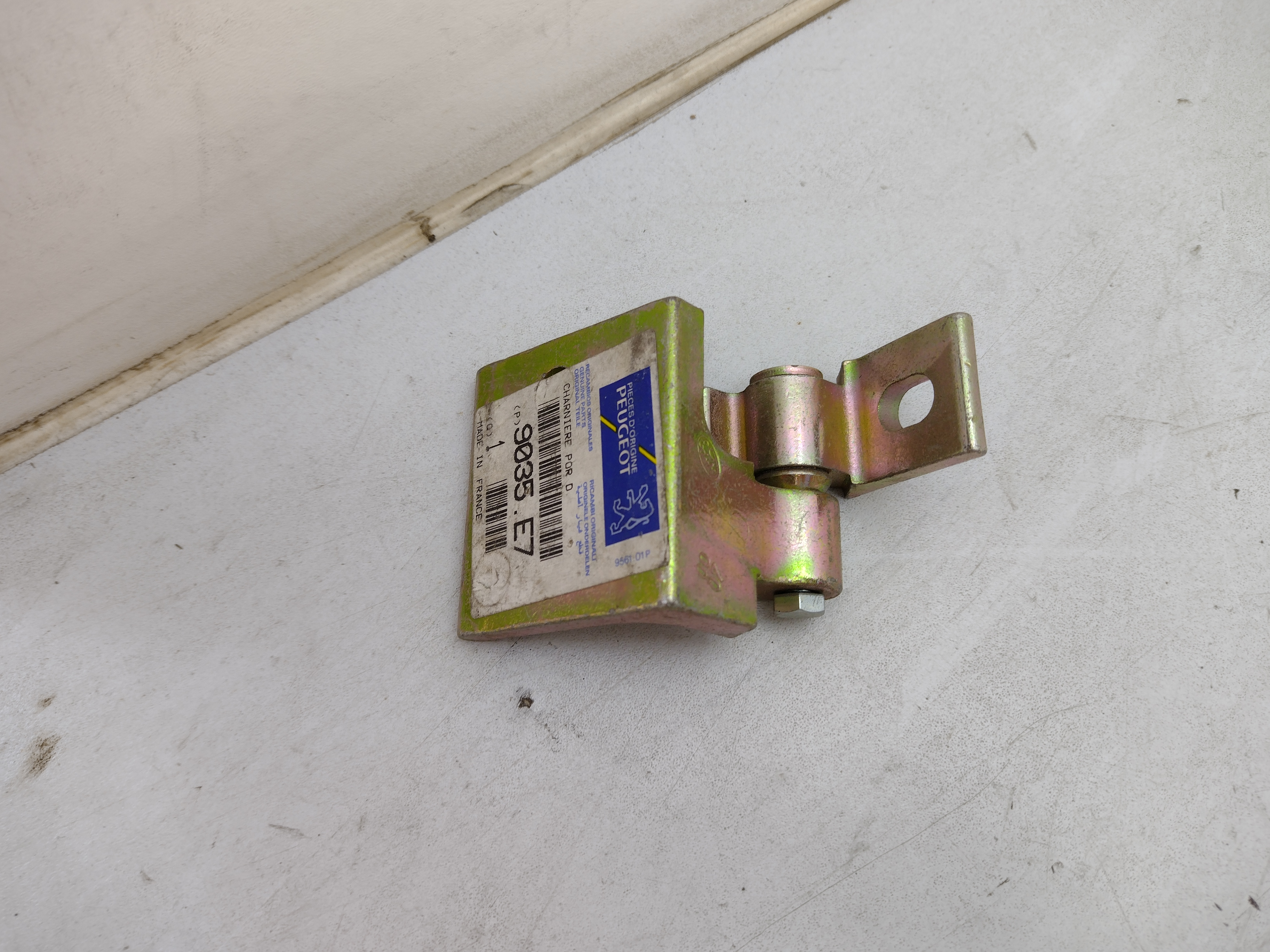Peugeot Tür SCHARNIER 9035E7 NOS NEW OEM