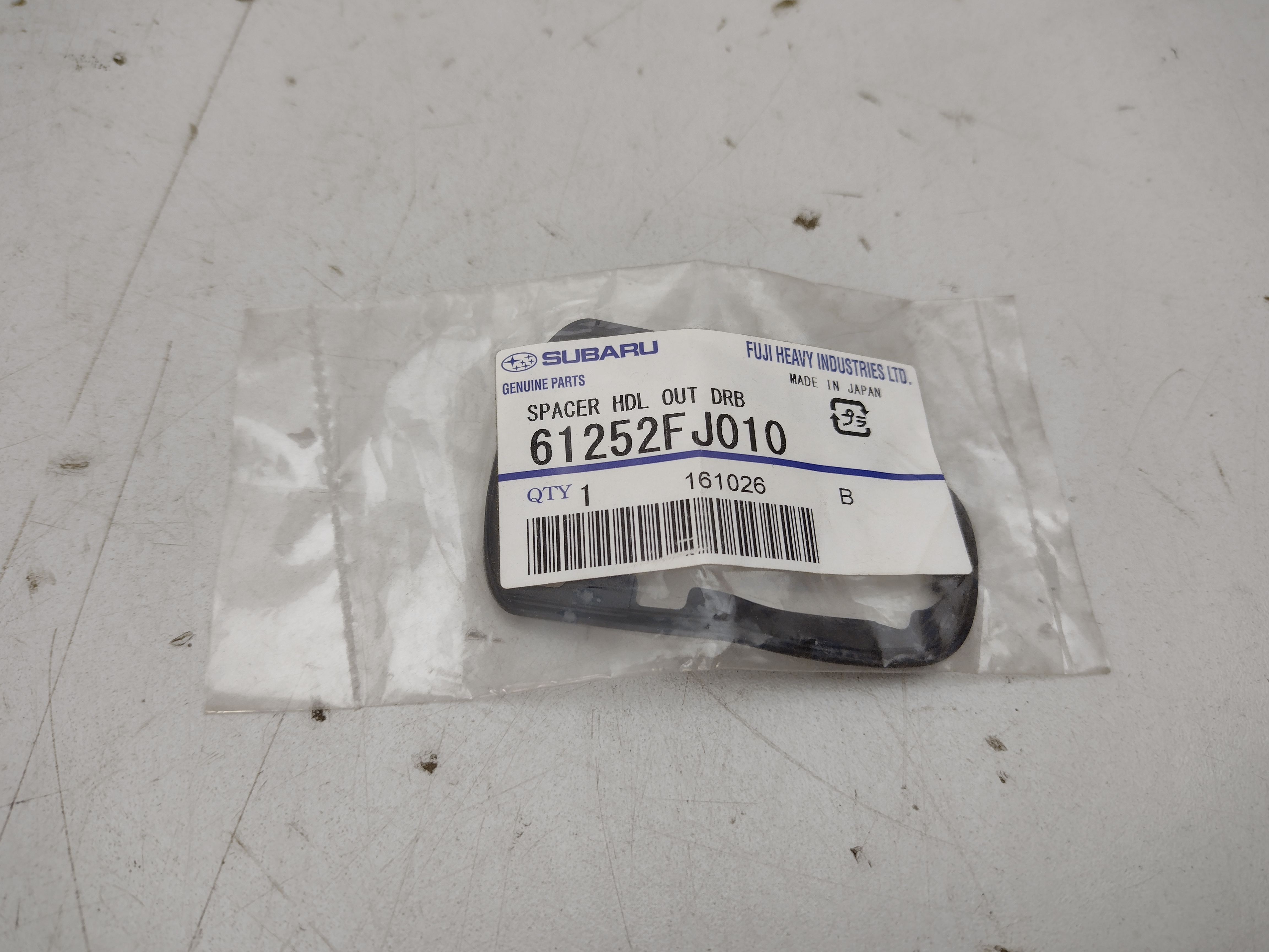 Spacer Door, Handle B. Spacer Handle DRB. (Outer) 61252FJ010 für Subaru
