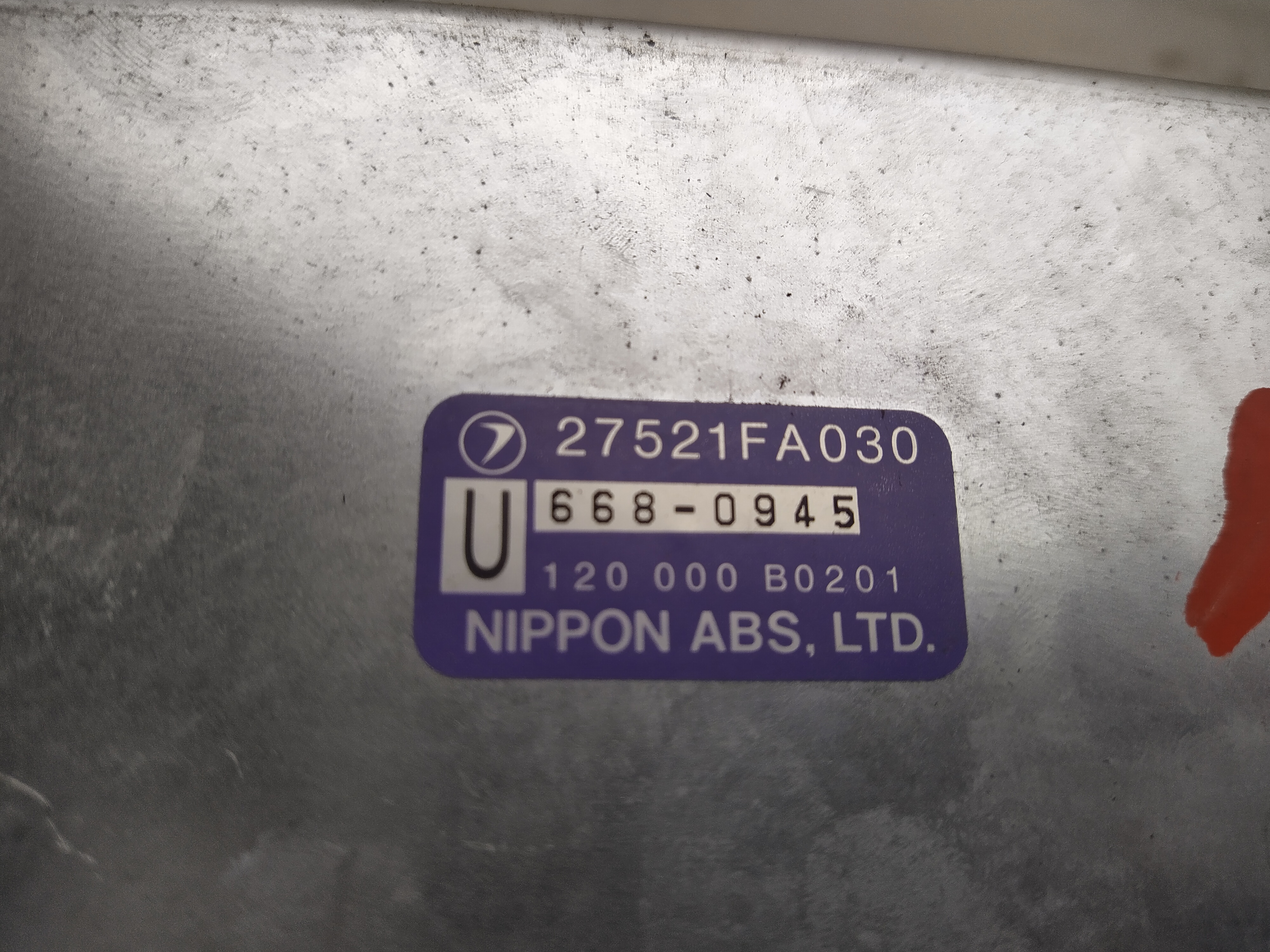 ABS Steuergerät 27521FA030 von Subaru Legacy 2 BD BG